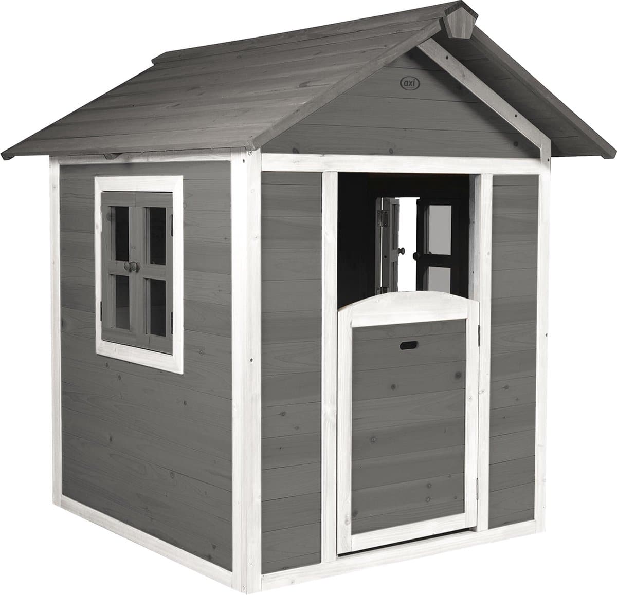 AXI Beach Lodge Speelhuis in Grijs – Speelhuisje voor de tuin / buiten – FSC hout – Tuinhuisje voor kinderen