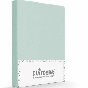 Hoogwaardige Dubbel Jersey Hoeslaken Groen | 60×120 + 70×140/150 | Heerlijk Zacht En Dik | Voor Ledikant en Junior